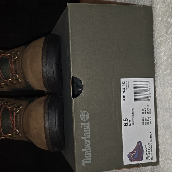 Timberland "Beef n Broccoli" Field Boot SZ 6.5 - Picture 2 of 9